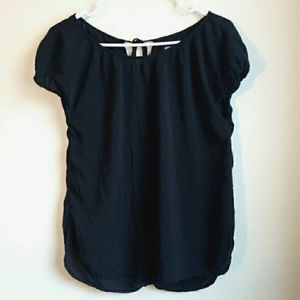 Old Navy Cinched Short Sleeve Blouse
